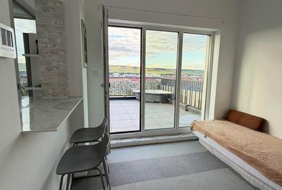 Penthouse deosebit cu 2 camere, 61 mp + terasă panoramică de 39 mp, Florești - 4