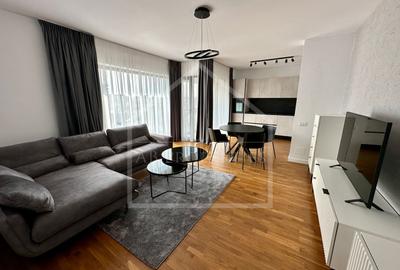 Apartament cu 2 camere semidecomandat, mobilat în Herăstrău