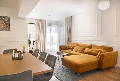 Apartament cu 3 camere semidecomandat, mobilat în Pipera
