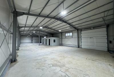 Hală nouă de închiriat – 300 mp | Clinceni | Acces rapid A0 & Centură - 3