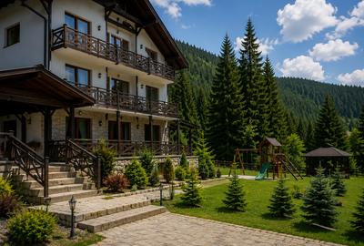 Pensiune montană premium, disponibilă la vânzare – 1,5 milioane EUR. - 2