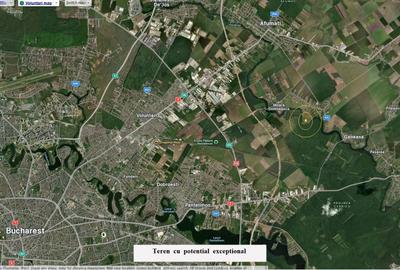 PARTICULAR - 1.075 mp. teren in Ganeasa, langa vile, balta si padure - 6