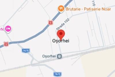Teren intravilan de 500 mp, în Oșorhei