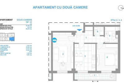 Direct Dezvoltator! Ap 2 cam, finalizat si intabulat! Bucium - 11