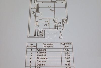 2 camere - Metrou Tineretului - Centrala - 13