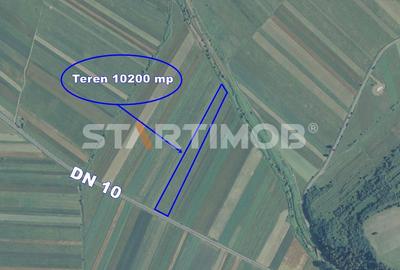 Teren cu front la DN 10 Teliu - 3