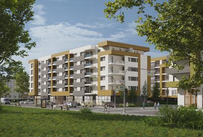 Apartament cu 2 camere decomandat în Popești-Leordeni