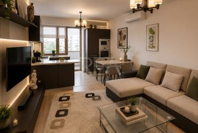Apartament cu 3 camere decomandat, mobilat în Vitan