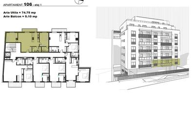 Apartament cu 3 camere spatios in bloc premium - 15