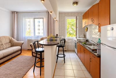 Apartament cu 2 camere semidecomandat, mobilat în Mănăștur