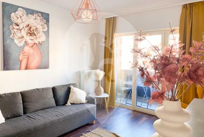 Apartament cu 2 camere decomandat, mobilat în Tractorul