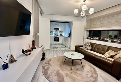Apartament cu 2 camere semidecomandat, mobilat în Băneasa