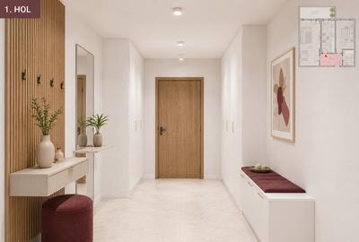 Apartament cu 2 camere decomandat în Titan