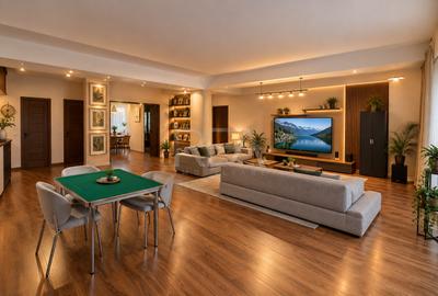 Apartament cu 4 camere semidecomandat, mobilat în Floreasca