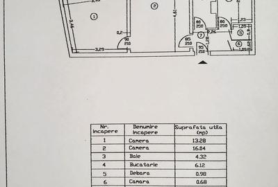 Univertitate apartament mobilat si utilat 2 camere de inchiriat - 10
