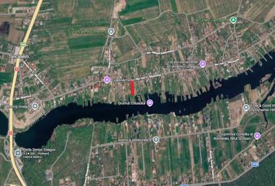 Teren intravilan cu deschidere la lac Snagov – 1.976 mp, utilități - 3