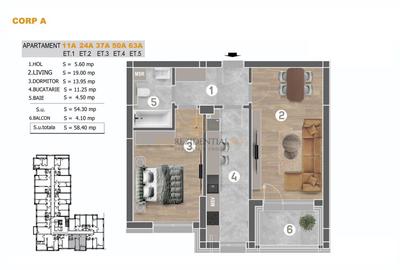 Apartament 2 camere, decomandat, Mall Grand Arena, Bd. Brancoveanu - 4