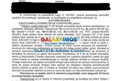Teren intravilan de 4785 mp, în Centura Nord