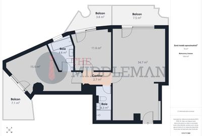 Apartament 3 camere | 2 băi | 2 balcoane | View panoramic - 24