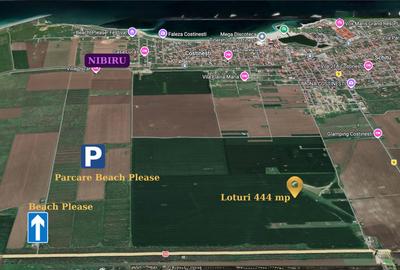 Avans 500 euro - Teren de investitie la Mare! Statiunea Costinesti 444 mp - 14