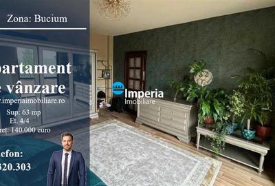 Apartament cu 2 camere decomandat în Bucium