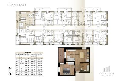 COMISION 0% - Tip Studio / Birou - 2 camere - Oltului 13A, Baia Mare - 10
