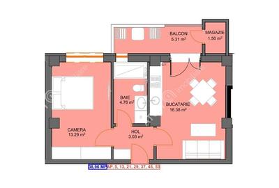 Studio la etajul 1 cu parcare subterana zona Doamna Stanca - 4
