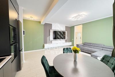 Apartament cu 2 camere semidecomandat, mobilat în Giroc