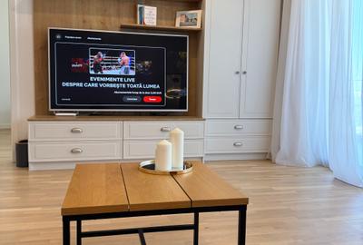 Apartament cu 2 camere decomandat, mobilat în Băneasa