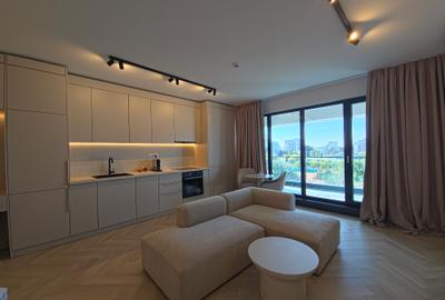 Prima închiriere Studio lux vedere lac parcare subterană Mamaia - 15