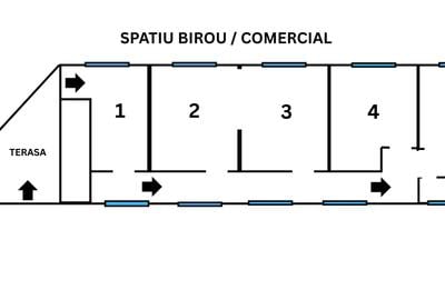 SPATIU BIROU / COMERCIAL Sector 6, Drumul Taberei / Timisoara / Plaza - 3