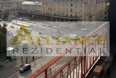 Garsonieră semidecomandată, mobilată în Gara de Nord