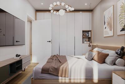 Apartament cu 2 camere semidecomandat în Nord