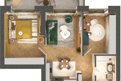 Apartament premium cu 3 camere, Pipera,  vedere superba - 10