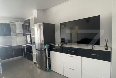 Apartament cu 2 camere semidecomandat, mobilat în Semicentral