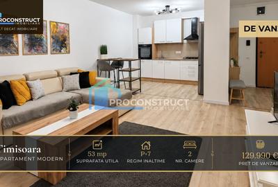 Apartament cu 2 camere decomandat, mobilat în Torontalului