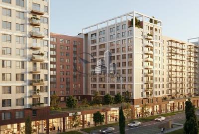 Apartament 2 camere, semifinisat, zona Vivo – proiect nou, etaj 1 - 2