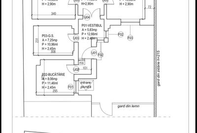 Casa 2 camere, 60 mp, str Traian, 87000, comision 0. - 2