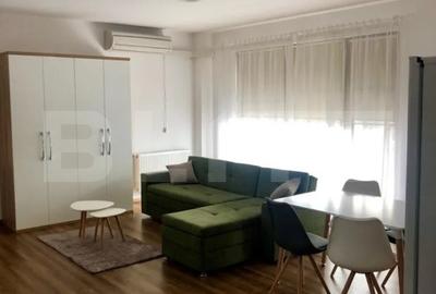 Apartament cu 2 camere semidecomandat, mobilat în Iris