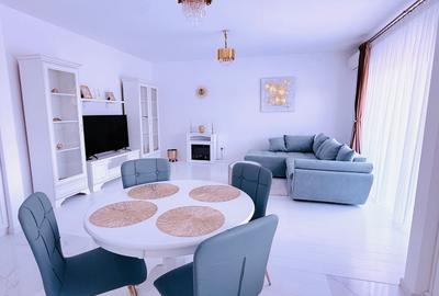 Apartament cu 3 camere decomandat, mobilat în Central