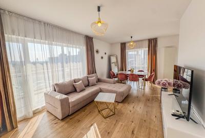 Apartament cu 3 camere decomandat, mobilat în Aviației