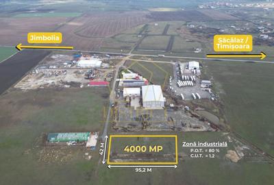 Teren Construcții intravilan de 4000 mp, în Săcălaz