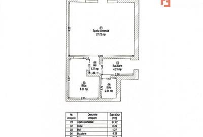 Spatiu comercial 44 mp cu birou si chicineta - zona Iosefin - 10