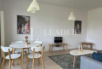 Apartament cu 3 camere decomandat, mobilat în Barbu Văcărescu