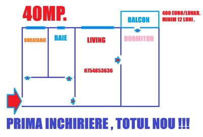 ALEXANDRU , ROND 28 ,prima inchirire , lux , apartament cu doua camere 400 euro - 2
