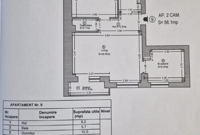 De vanzare apartament cu doua camere,zona Lipovei - 18