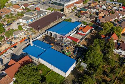 Vânzare Complex industrial  – 3.037 mp teren, 4 hale - 1400 mp Beiuș - 8