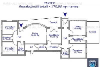 Vila cu 5 camere de vanzare in Strejnicu, 175.90 mp #15822 - 4