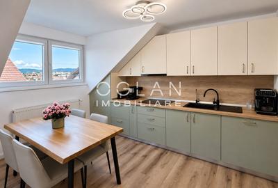 Apartament cu 4 camere, mobilat în Piața Cluj