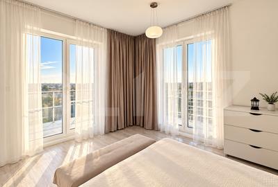 Apartament cu 2 camere semidecomandat, mobilat în Torontalului